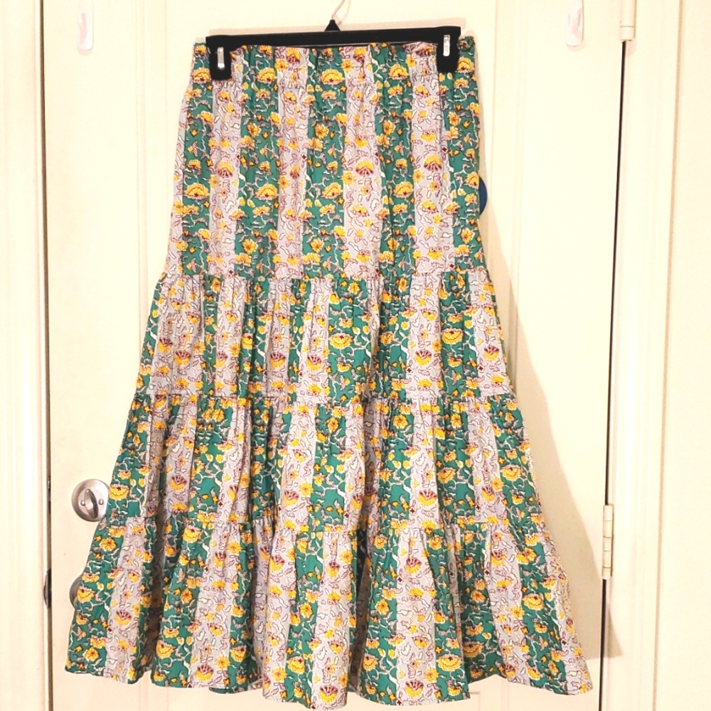 Rhode- Tiered elastic waist Skirts